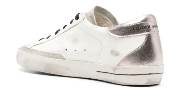 Recycled Material Design Golden Goose Super-Star White Quartz Ice (W)