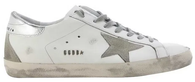 Adaptive Response Golden Goose Super-Star White Silver (M)