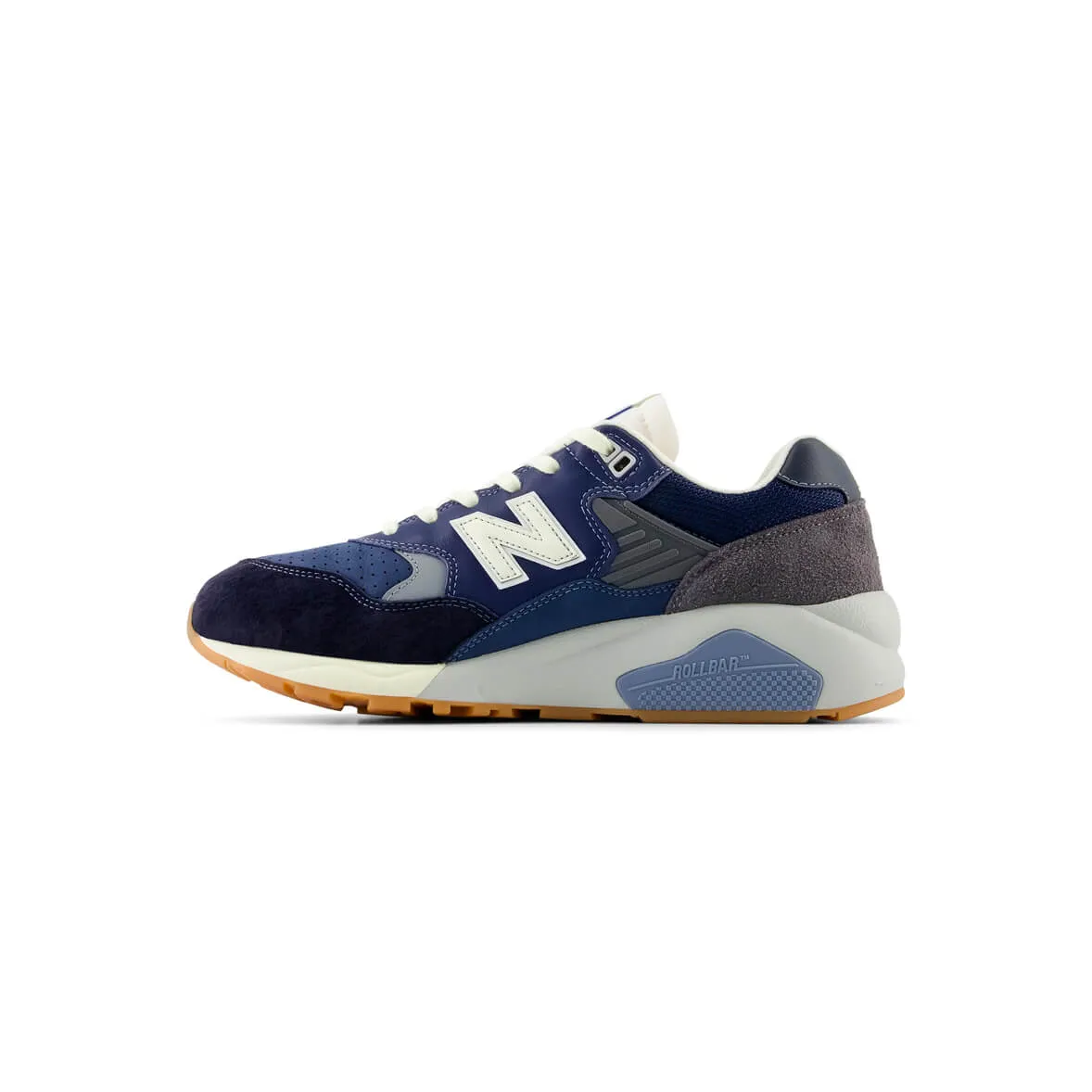 lugged outsole running shoes brushed - finish - design shoes New Balance MT580 Navy