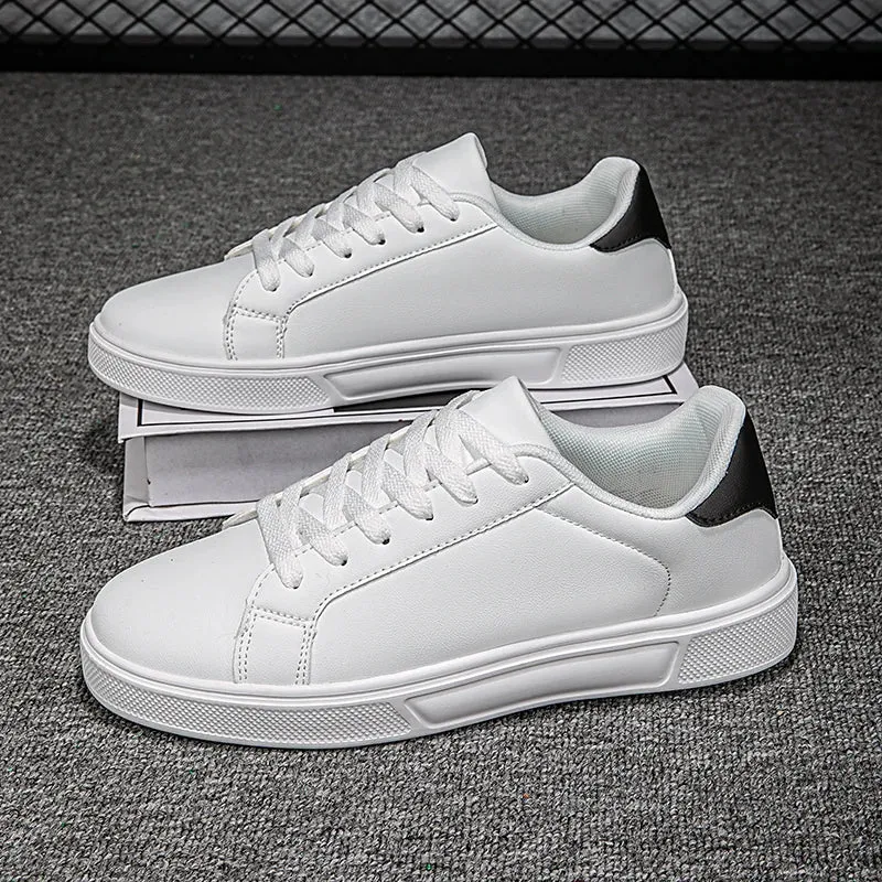 Google Pay PU Leather Men Shoes Sneakers Trend Casual Shoes Leisure Male Sneakers Footwear Men Vulcanized Shoes Couple Shoes Women Shoes