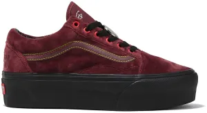 Performance Skate Fit Vans Old Skool Stackform Disney 100 Poison Apple Mahogany