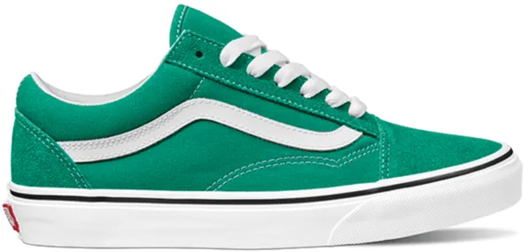 Street Style Ride Vans Old Skool Pepper Green/True White