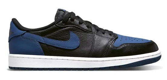 Stretchable Tongue Shock   Dispersion Jordan 1 Retro Low OG Mystic Navy