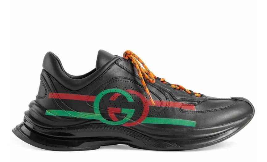 Slip   On Dynamic Arch Bridge Gucci Run Lace Up