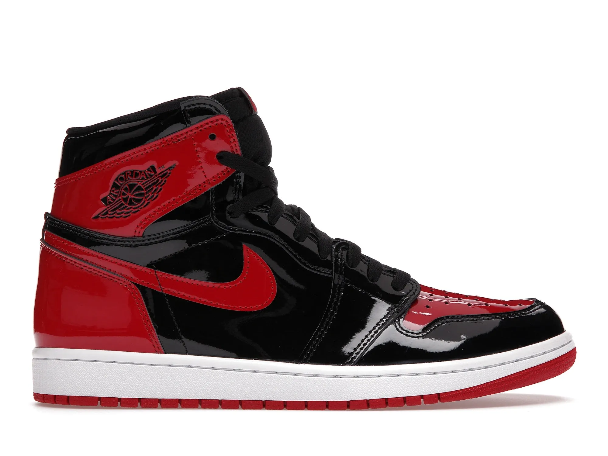 Total Support Grip Jump Jordan 1 Retro High OG Patent Bred