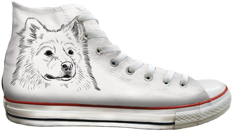 Baggins Original Hi top American Eskimo Home Style