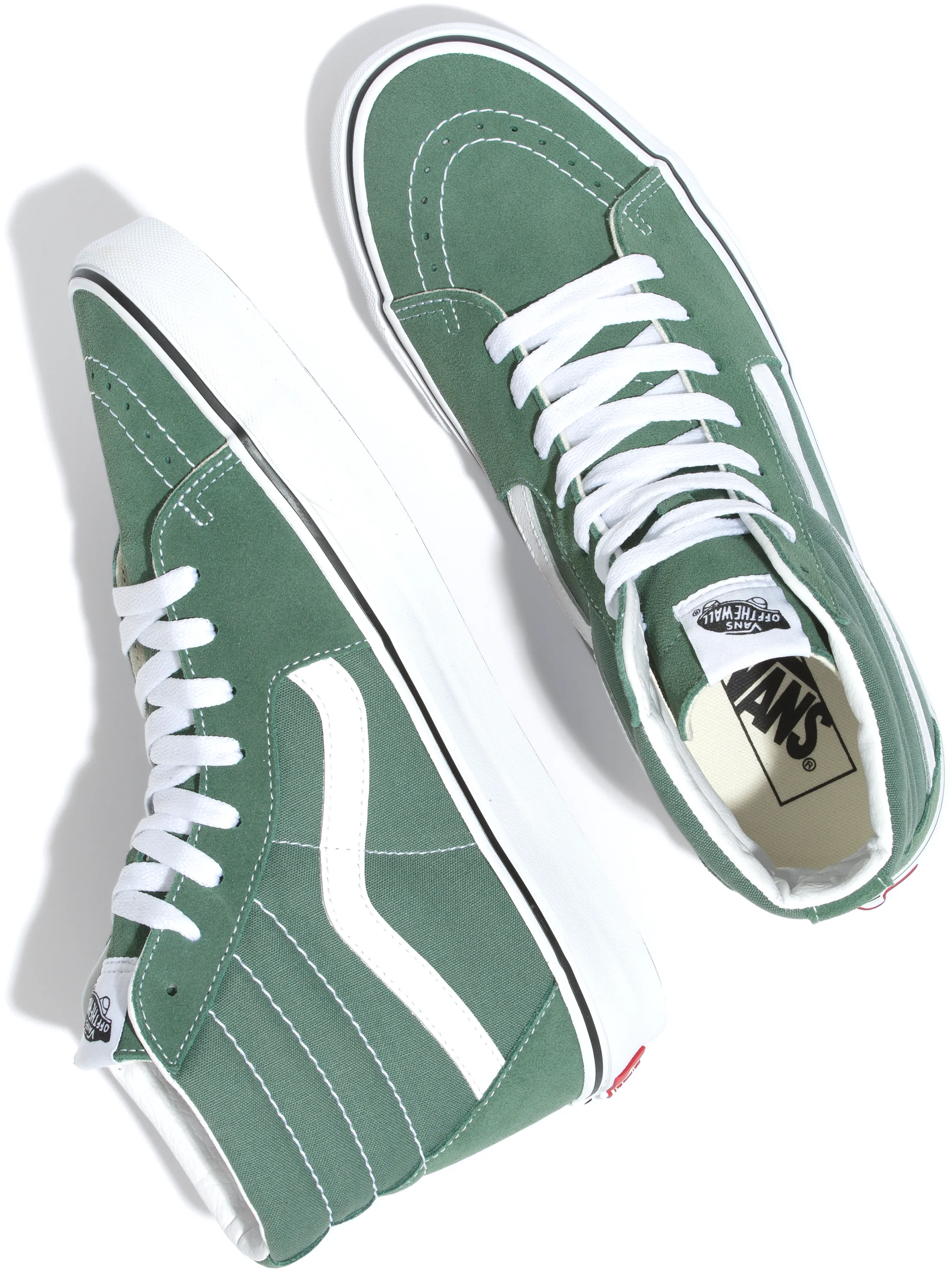 Vans Sk8-Hi Duck Green Soft Padding Comfortable Arch