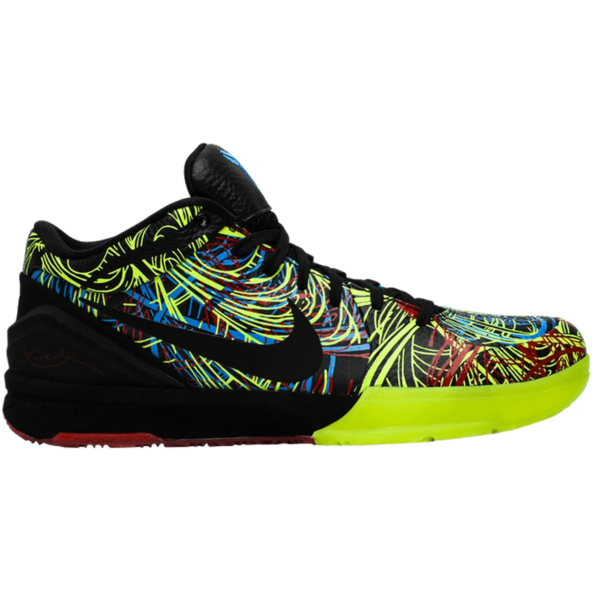 High-Speed Movement Nike Kobe 4 Protro Wizenard