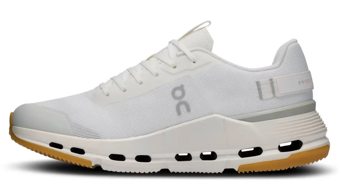 Carbon Fiber Reinforcement On Running Cloudnova Form 2 White Ivory (Women's)