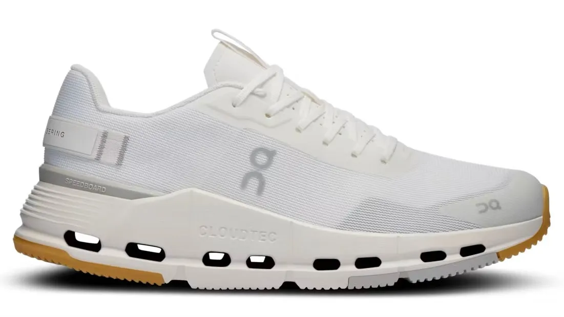 Cushioning Tech On Running Cloudnova Form 2 White Ivory (Women's)