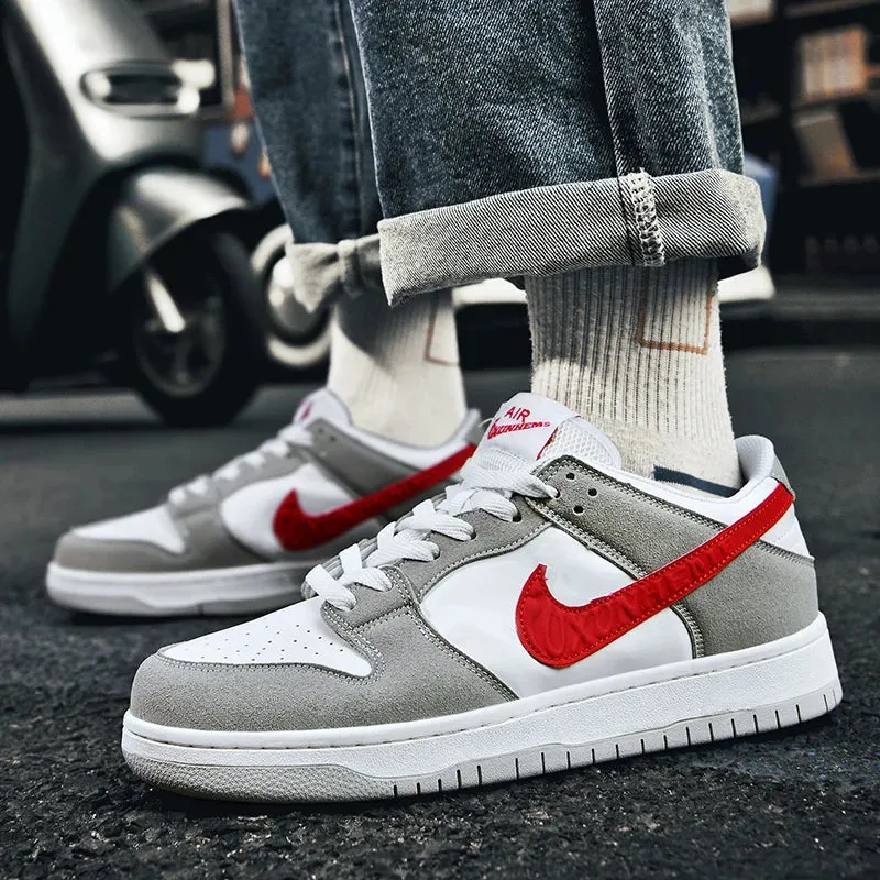 Hiking - Durable 2025Summer Breathable Comfortable Lightweight High-Quality Low-Top Sneakers Casual Trendy Couple Shoes Four Colors36-45