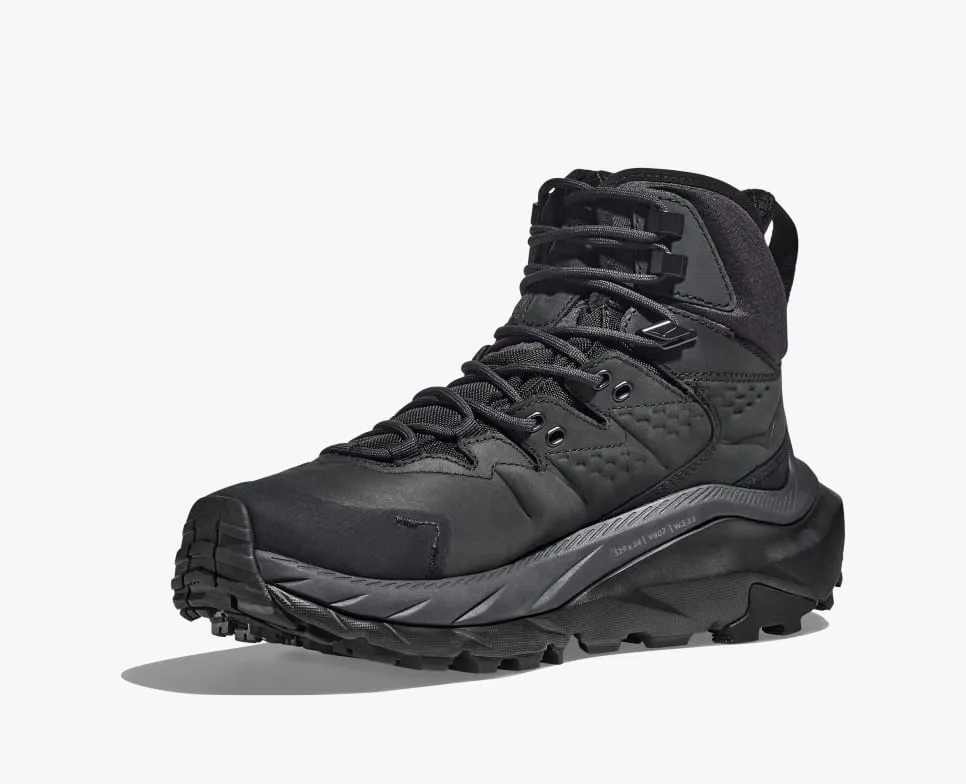 synthetic leather Foot Ease HOKA ONE ONE KAHA 2 GTX-BLACK