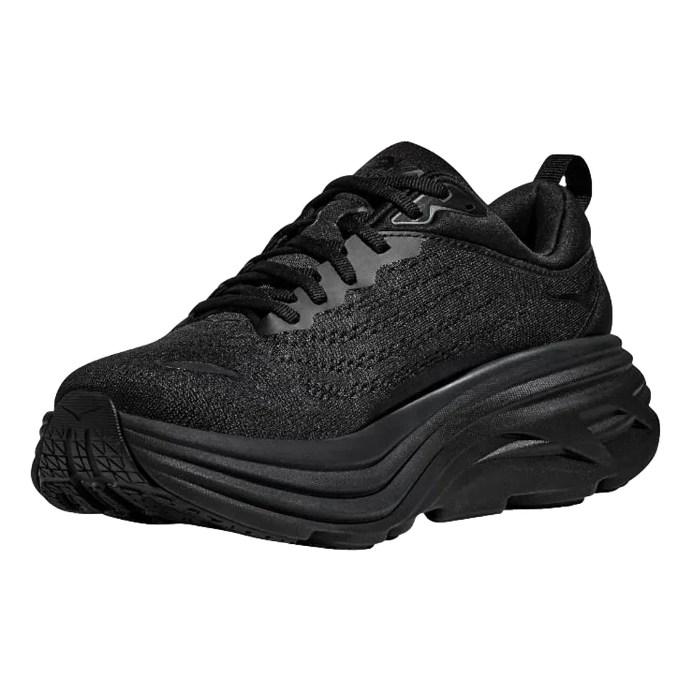 HOKA ONE ONE M BONDI 8-BLACK/BLACK Dawn Pace Work Comfort