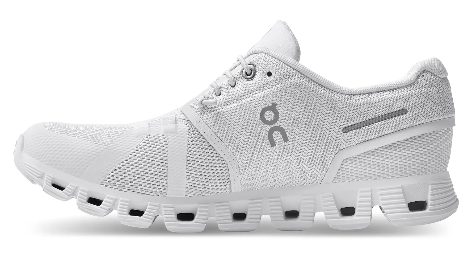 On Running Cloud 5 All White (Men's) Sturdy materials