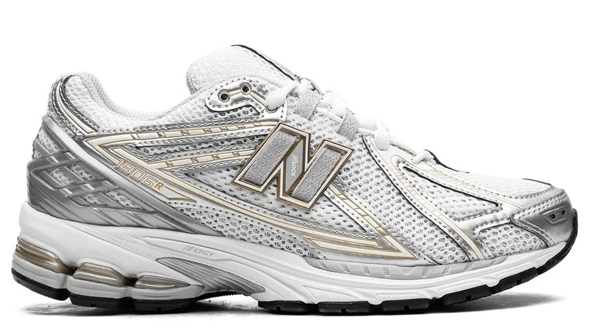 Neutral Cushioning Profile All-Round Wear New Balance 1906R White Rain Cloud Silver Metallic