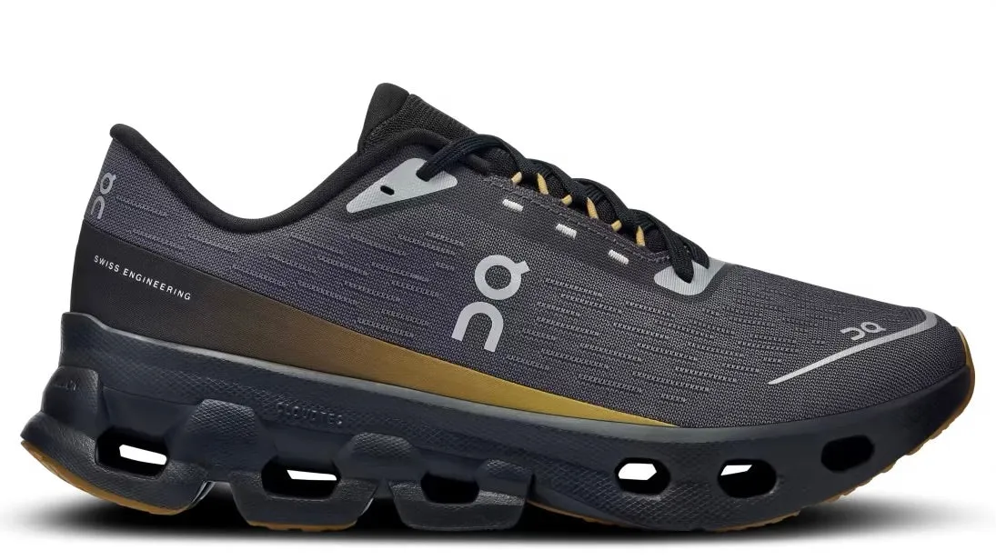Stretch tongue On Cloudspark Iron Black