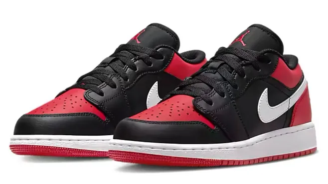 Jordan 1 Low Alternate Bred Toe (GS) Smooth Flow