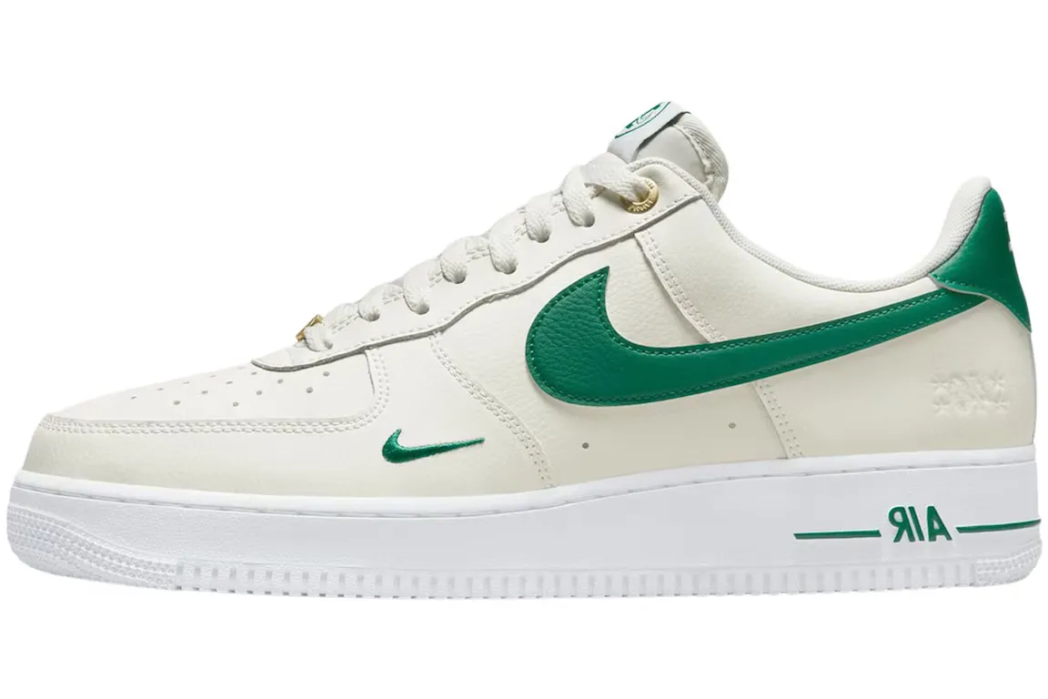 All-weather shock absorption Sport Mode Nike Air Force 1 Low '07 LV8 40th Anniversary Sail Malachite