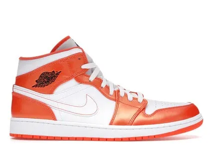 Weekend Look Jordan 1 Mid Metallic Orange