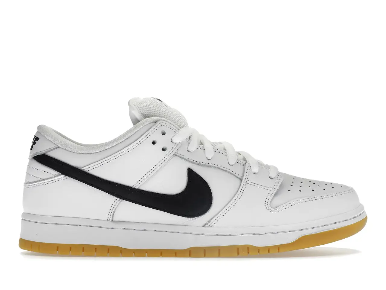 Nike SB Dunk Low Pro White Gum Impact Dispersal Fit Anywhere