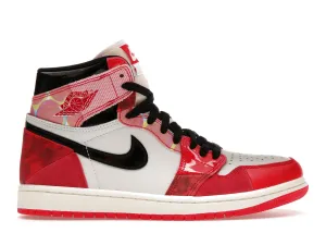 Jordan 1 Retro High OG Spider-Man Across the Spider-Verse Low Top Ground Contact Feel