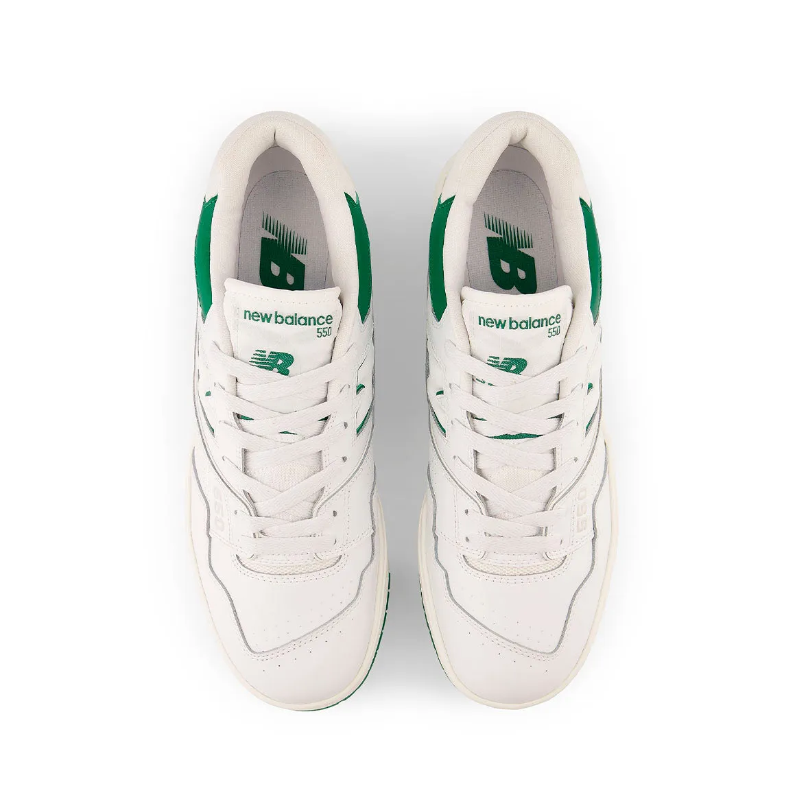 Impact Resistant New Balance 550 Classics White - Green