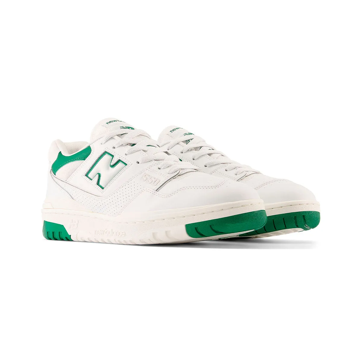 Impact Resistant New Balance 550 Classics White - Green