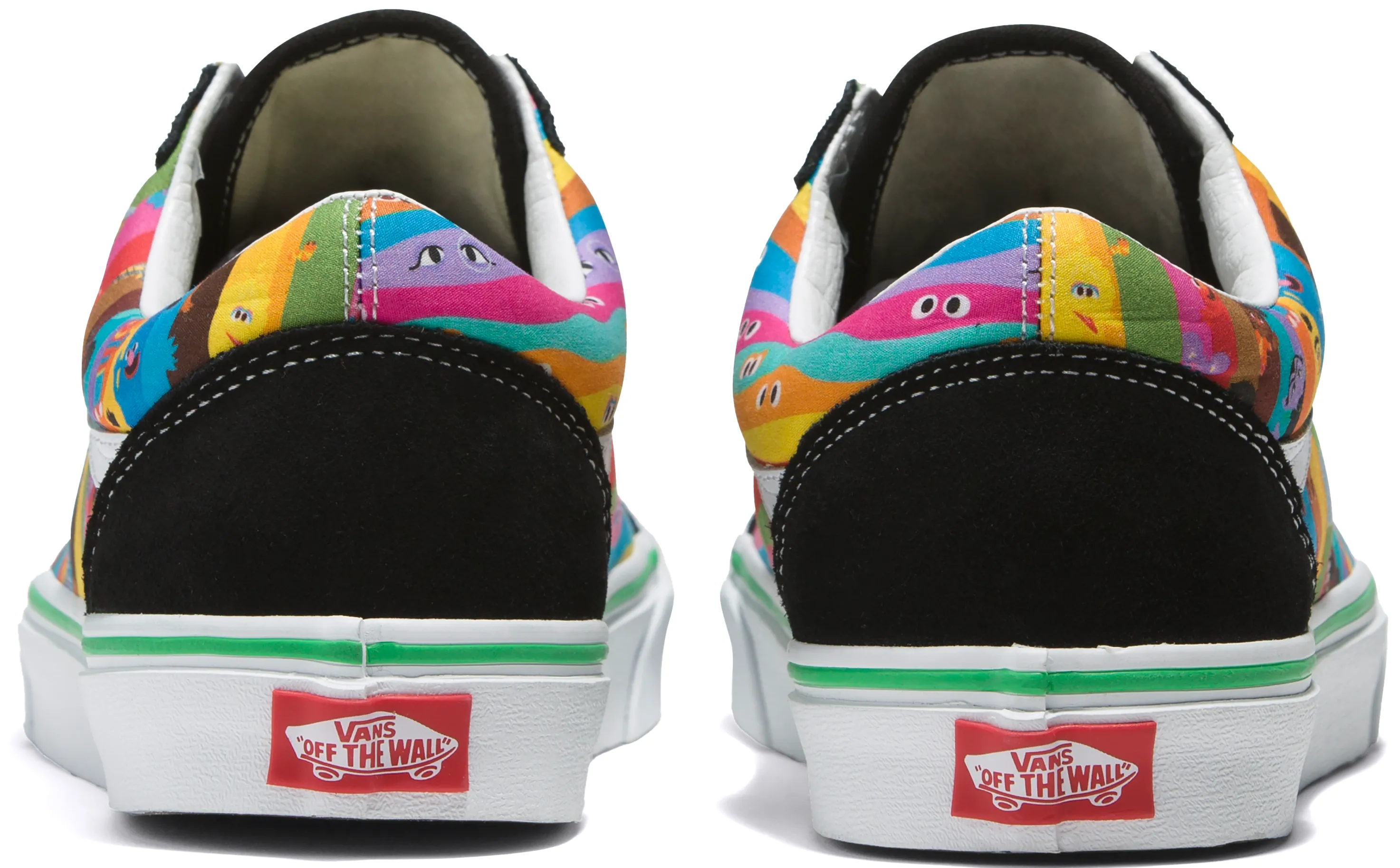 Style Flex Daily Fashion Vans Sesame Street Old Skool Multi