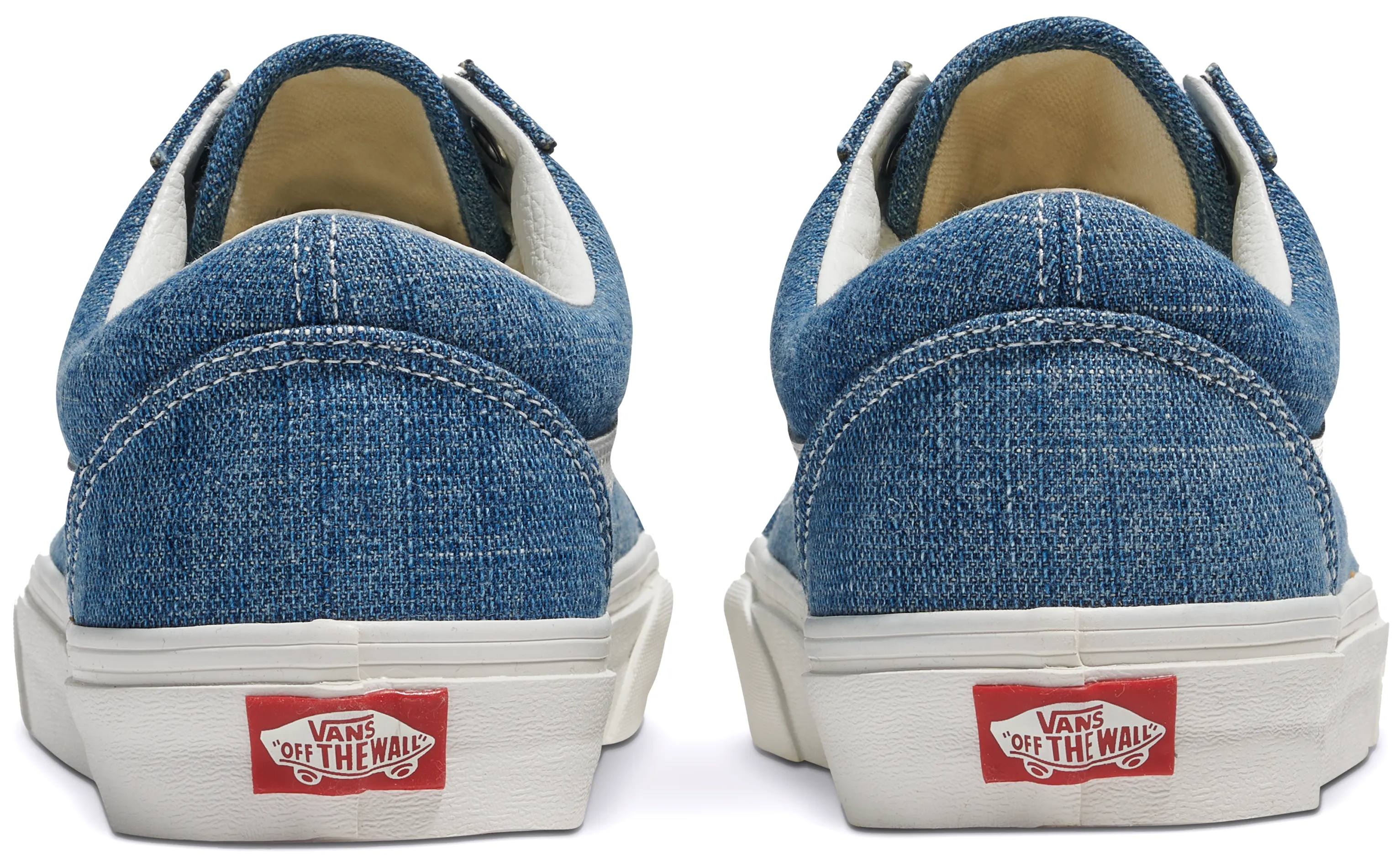 Comfort Ankle Performance Comfort Vans Old Skool Threaded Denim Blue/White