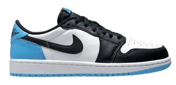 Rolling Motion Geometry Jordan 1 Low Black Dark Powder Blue (W)