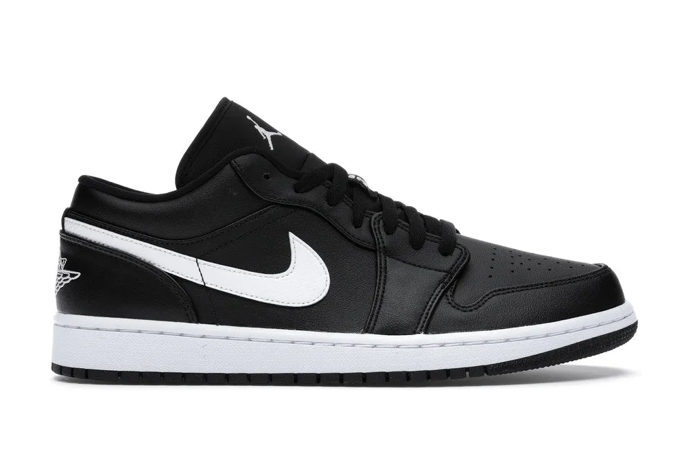 LeatherUpper Trendy Performance Jordan 1 Low Black White (W)
