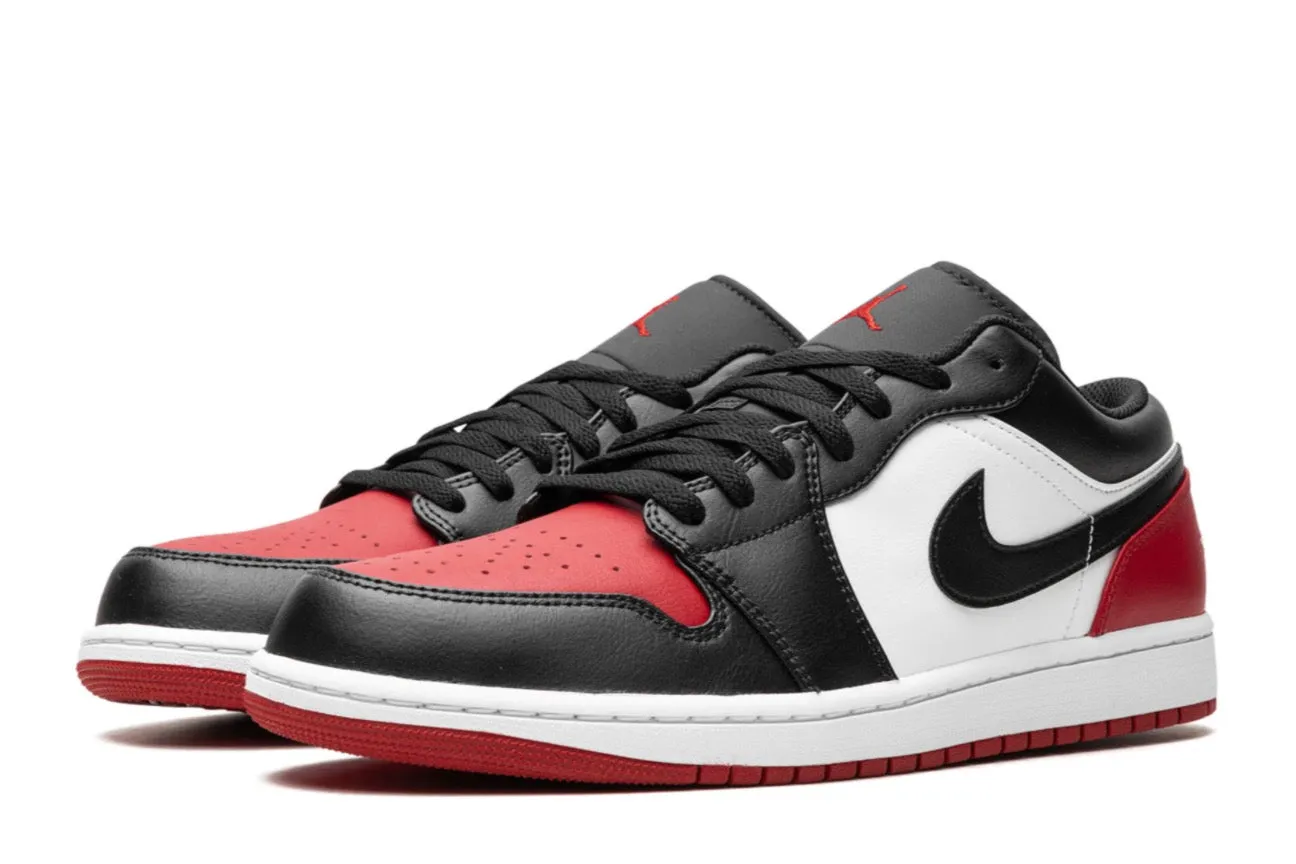 Jordan 1 Low Bred Toe v2 Static Dissipative
