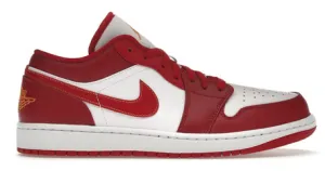 Neutral Footbed Design Jordan 1 Low Cardinal Red