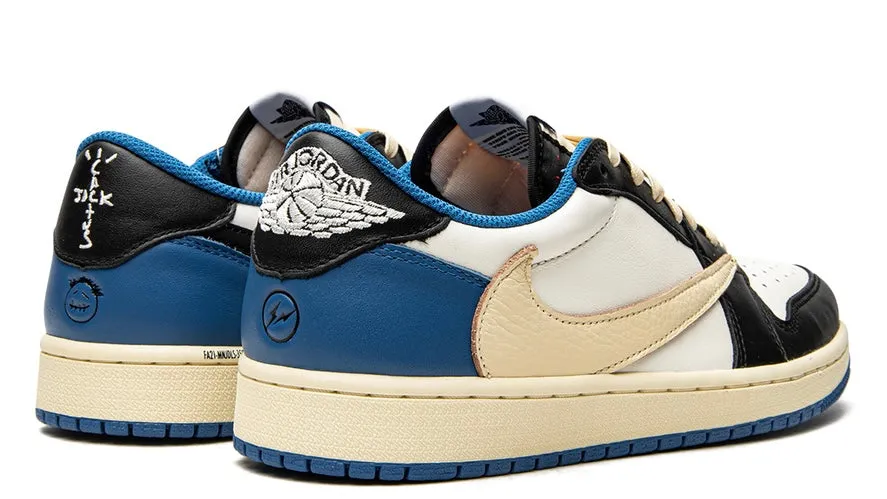 Jordan 1 Low Fragment x Travis Scott Thermo Regulating Fabric Impact-absorbing design