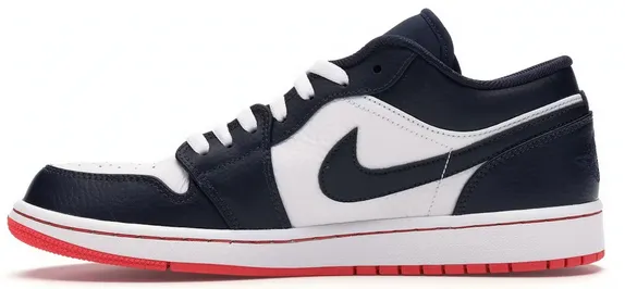 Jordan 1 Low Obsidian Ember Glow Gym ready