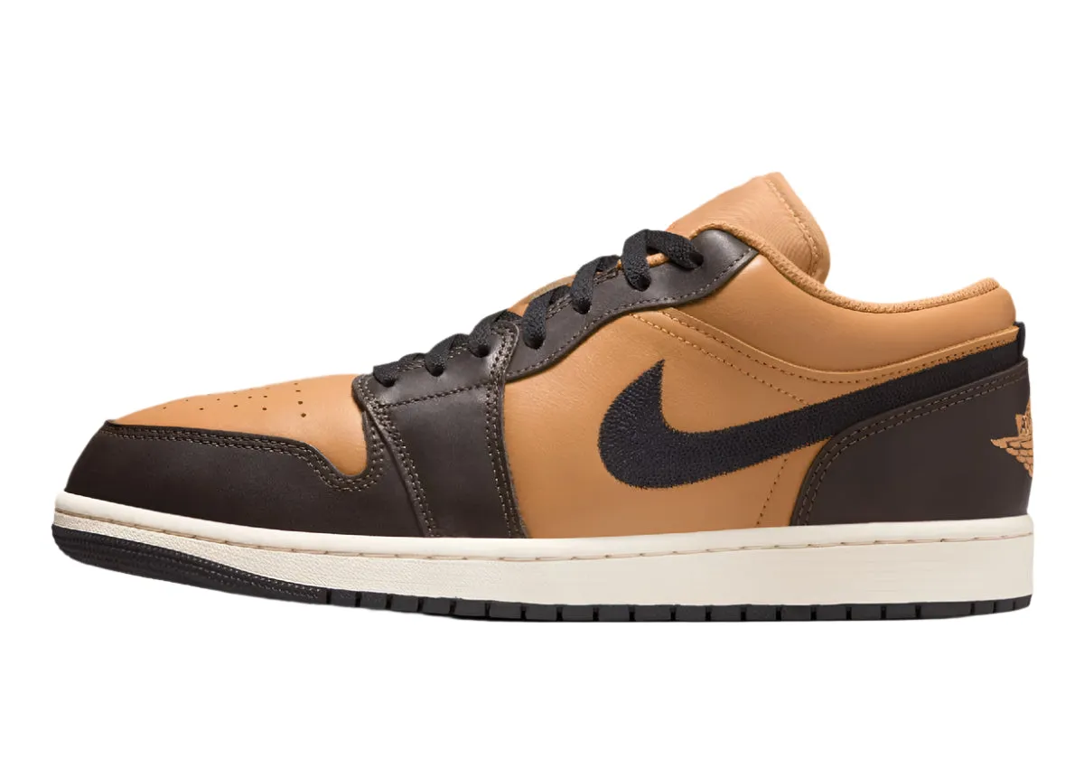 Comfort Fit Technology Jordan 1 Low SE Flax Black Baroque Brown