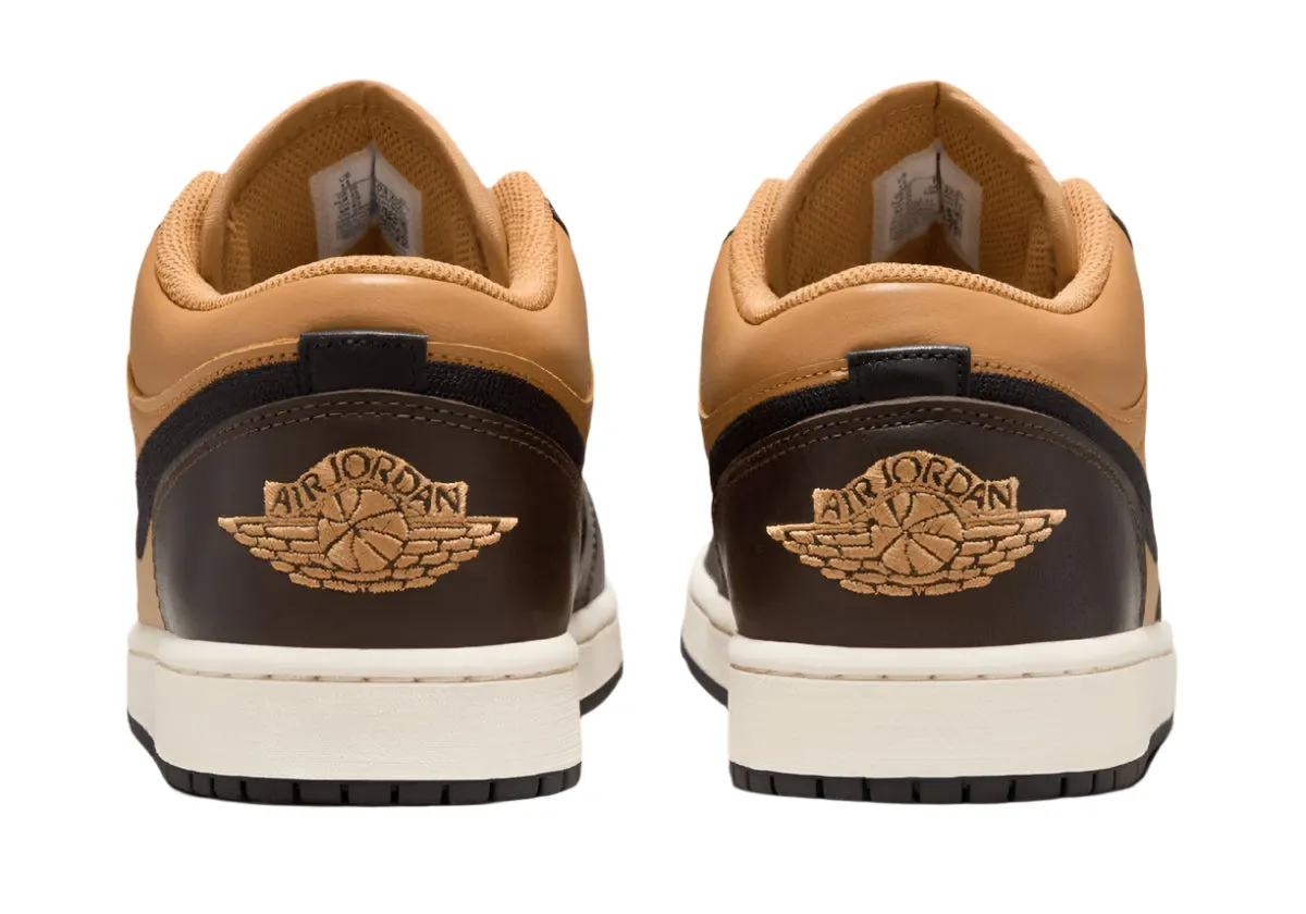 Jordan 1 Low SE Flax Black Baroque Brown Thermal Regulating Liner