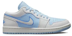 Cushioned Gear Jordan 1 Low SE Reverse Ice Blue (W)