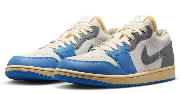 Hydrophobic Upper Material Jordan 1 Low Tokyo 96 Vintage UNC