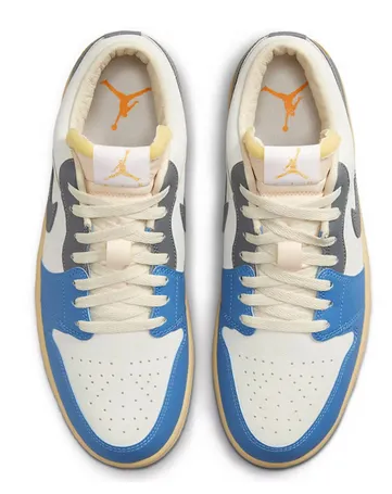 High Top Style Jordan 1 Low Tokyo 96 Vintage UNC