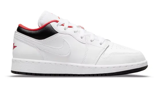 Molded EVA Foam Jordan 1 Low White Black Infrared (GS)
