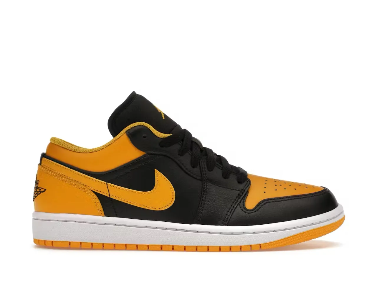 Unique Sole Secure look Jordan 1 Low Yellow Ochre
