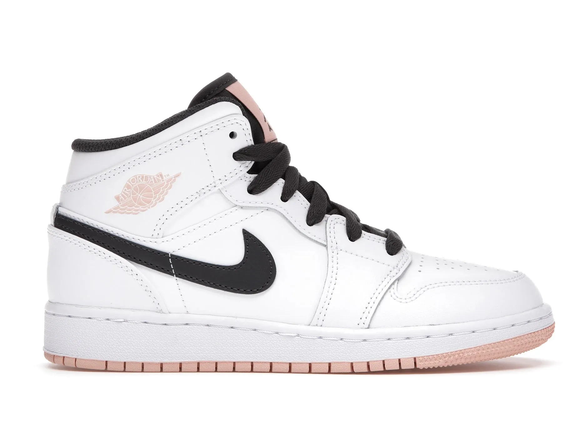 Jordan 1 Mid Arctic Orange (GS) Slip Resistant Tread Pattern Classic Fit