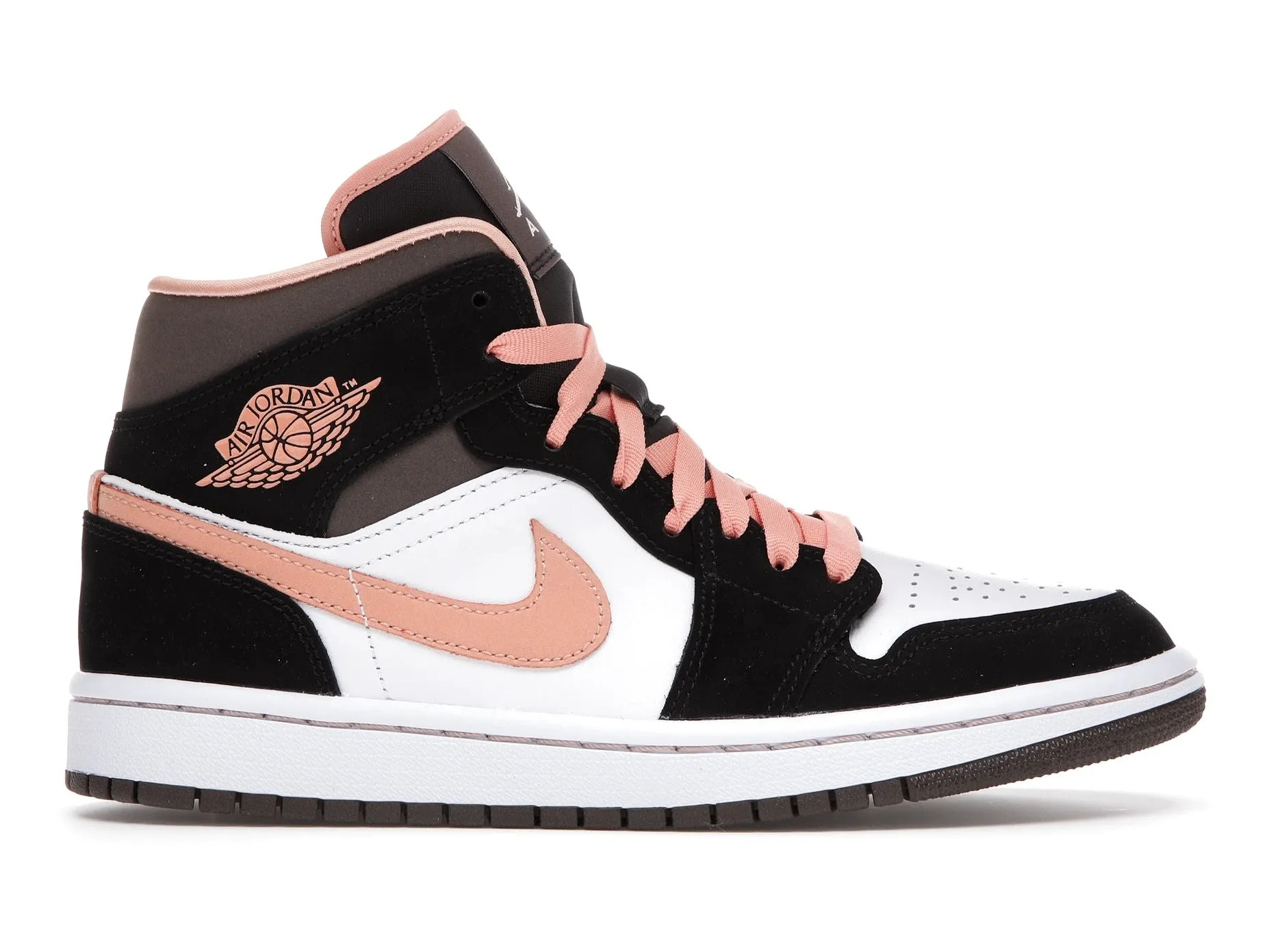 Outdoor Motion Hyperbolic Logging Cage Jordan 1 Mid Peach Mocha (W)