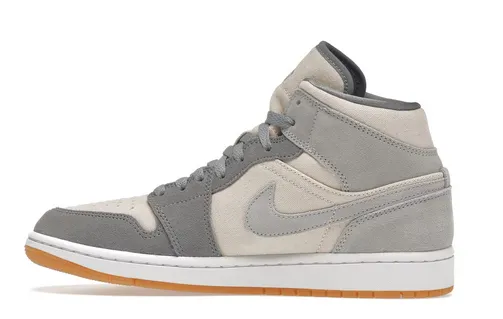 Sweat Control Jordan 1 Mid SE Coconut Milk Particle Grey