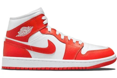 Vibrant fit Energy Returning Sole Jordan 1 Mid Syracuse (W)