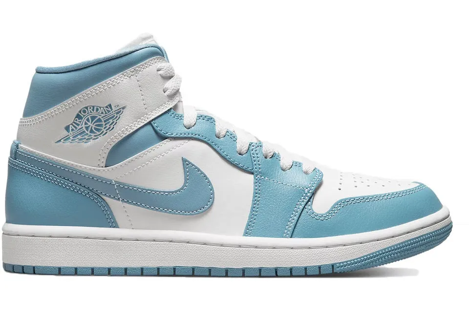 Jordan 1 Mid UNC 2022 Regular Fit Light Fabric