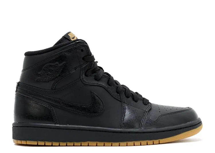 Jordan 1 Retro Black Gum Molded Midsole Tech