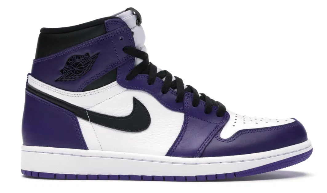 Jordan 1 Retro High Court Purple Sneaker Storage