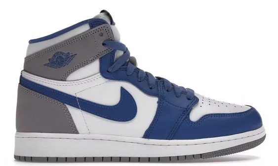 Cool Look Jordan 1 Retro High OG True Blue (GS)